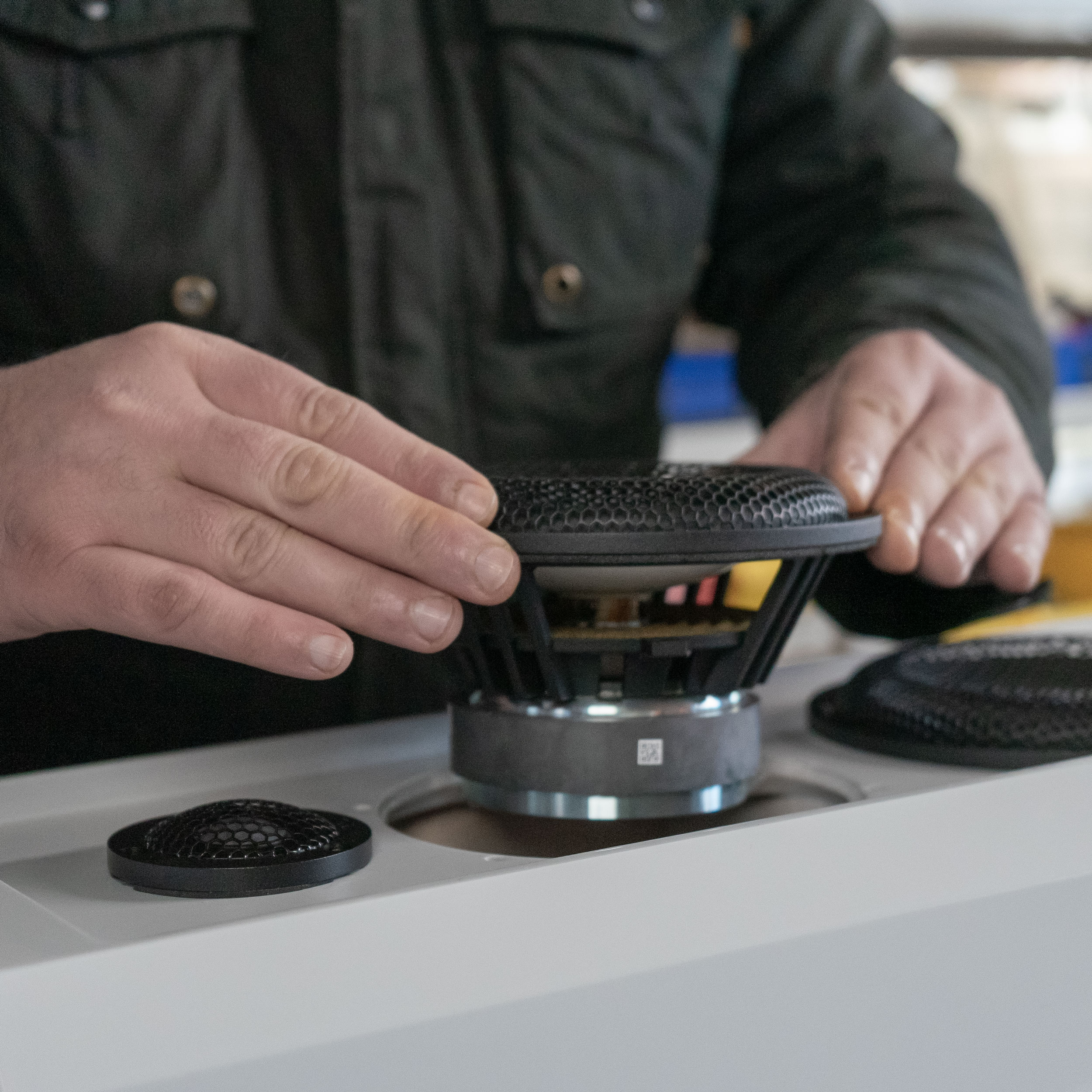 AUDAPHON Mia Five (5) Standlautsprecher Chassis einfügen Bildformat 1zu1