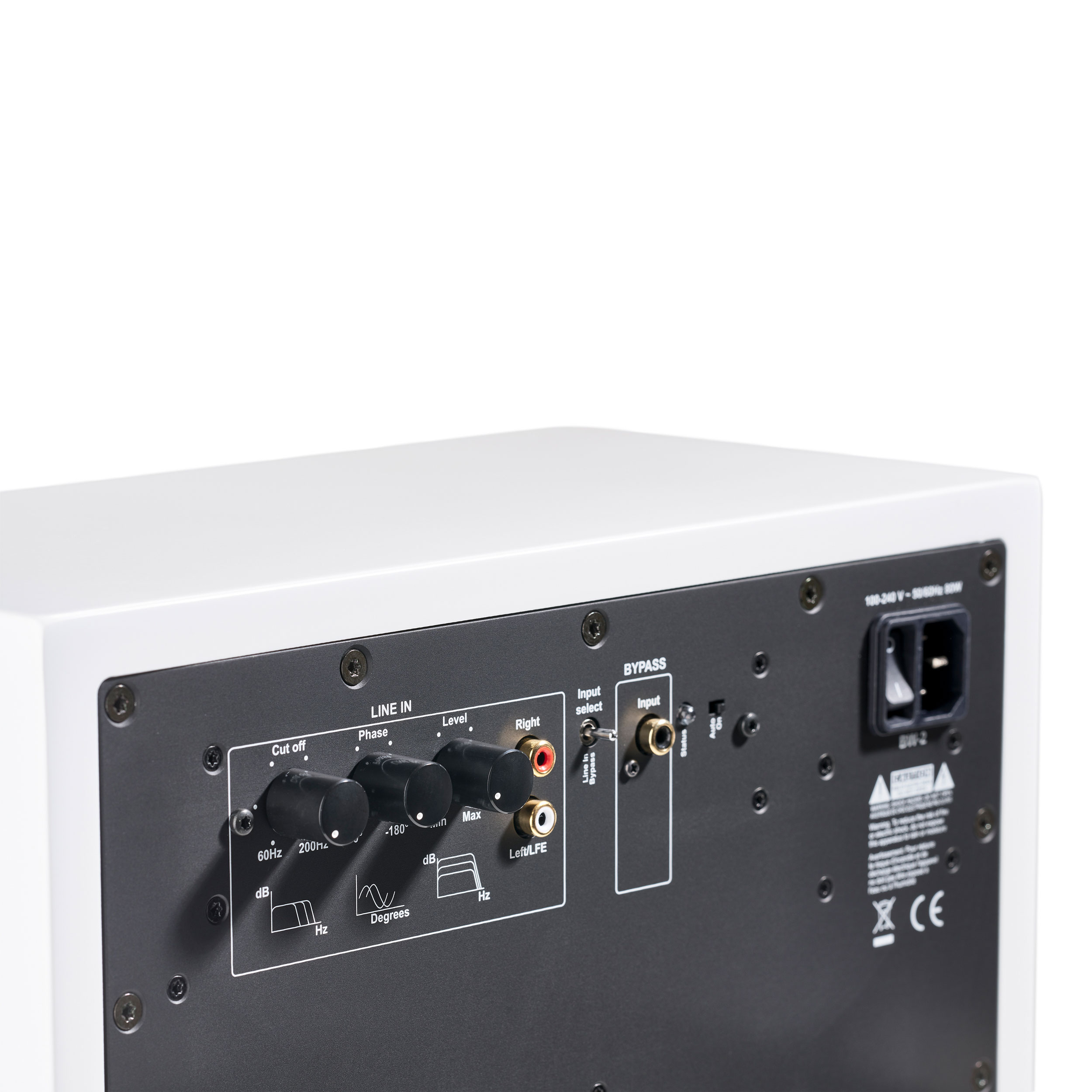 Lyngdorf BW-2 amblifier Module Back Bildformat 2500x2500 weißer Hintergrund