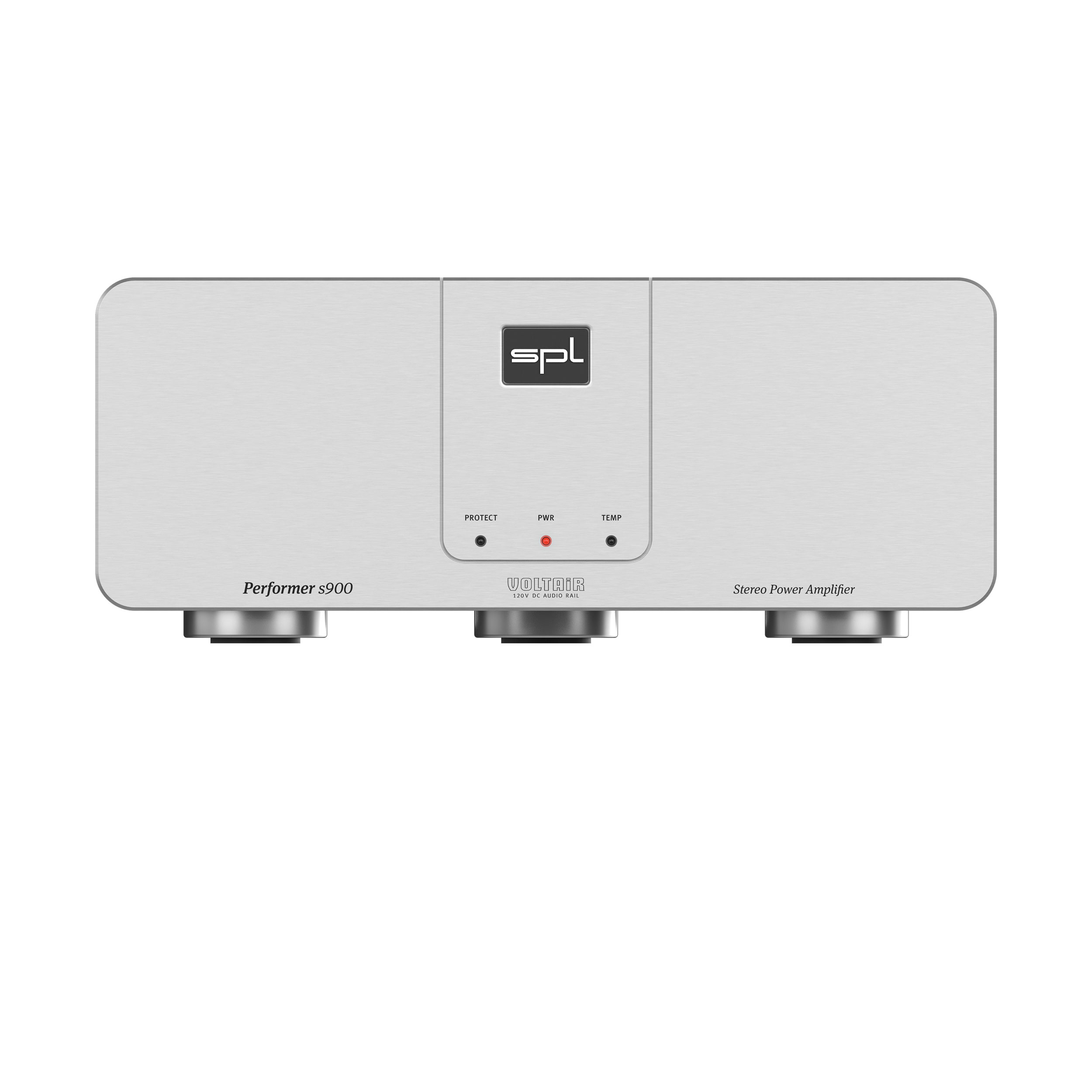 SPL Performer s900 Stereo-Endstufe Front Silber Bildformat 1zu1 weißer Hintergrund SPL Performer s900 Stereo-Endstufe Front Silber Bildformat 1zu1 weißer Hintergrund