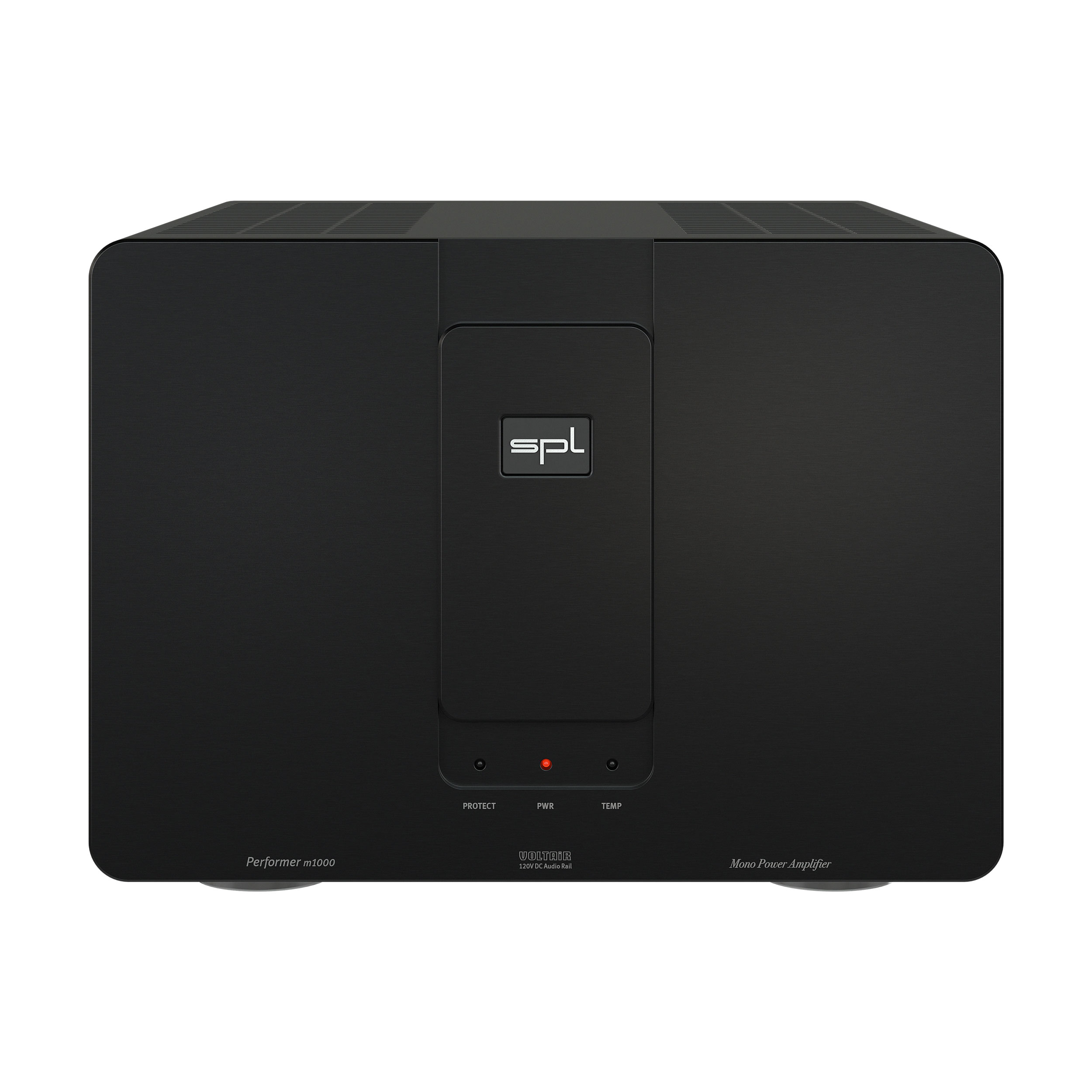 SPL Performer m1000 Mono-Endstufe Front Schwarz Gehäuse Schwarz Bildformat 1zu1 weißer Hintergrund SPL Performer m1000 Mono-Endstufe Front Schwarz Gehäuse Schwarz Bildformat 1zu1 weißer Hintergrund