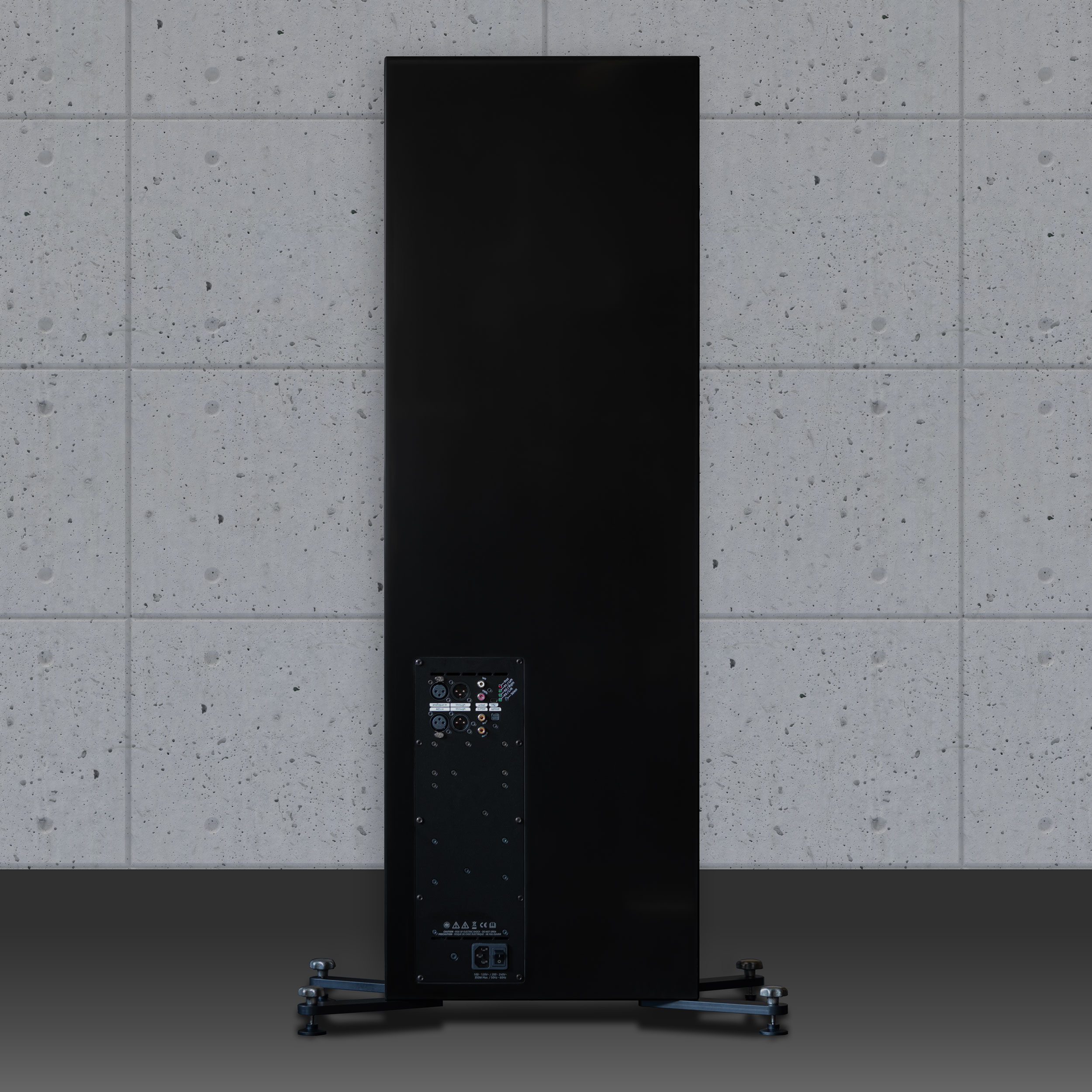 BAT Standlautsprecher Wandlautsprecher Back Gehäuse Basaltgrau Bildformat 1zu1 Beton Hintergrund BAT Standlautsprecher Wandlautsprecher Back Gehäuse Basaltgrau Bildformat 1zu1 Beton Hintergrund