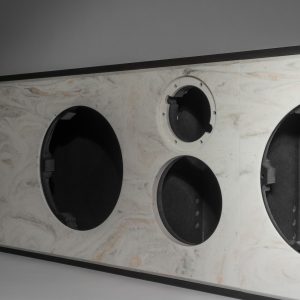 AUDAPHON IVO One Wandlautsprecher Gehäuse Detail 1zu1